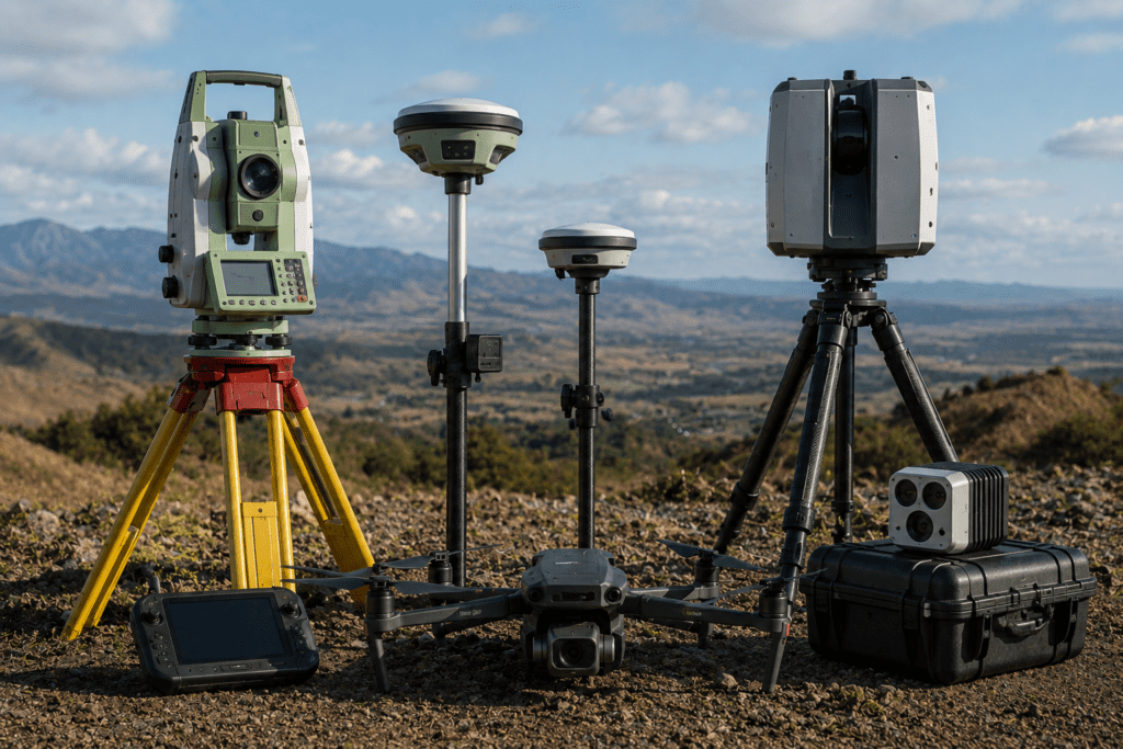 Equipo de topografía