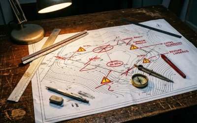 Errores comunes en levantamientos topográficos y sus consecuencias legales o económicas