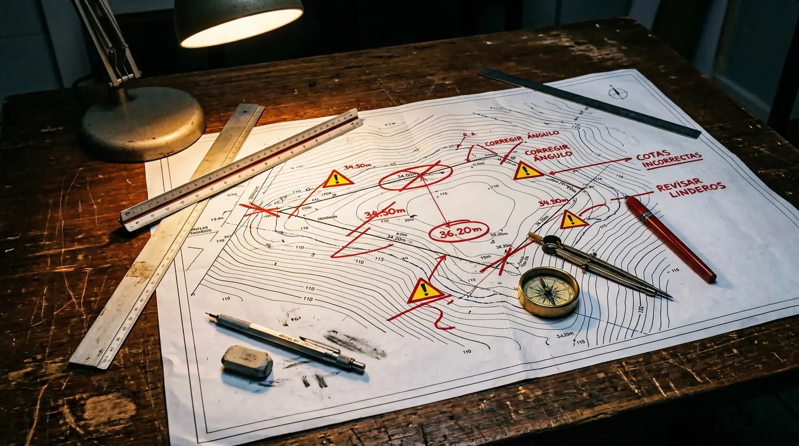 errores levantamiento topografico Errores en levantamientos topográficos y sus consecuencias