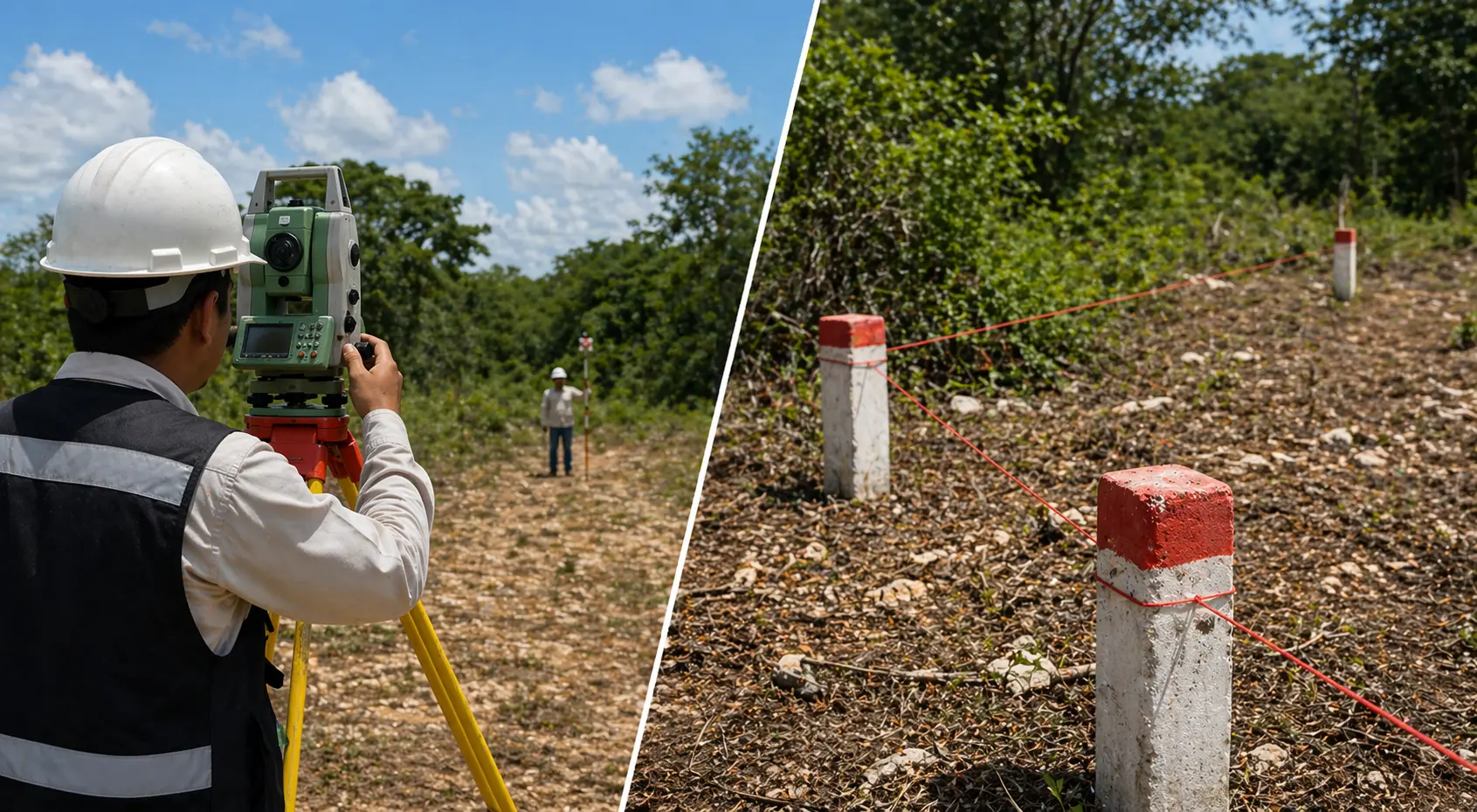 Deslinde vs. Levantamiento Topográfico: Diferencia y cuándo necesitas cada uno