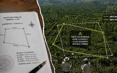 Escrituras vs. Ubicación Real del Terreno: Por qué no siempre coinciden