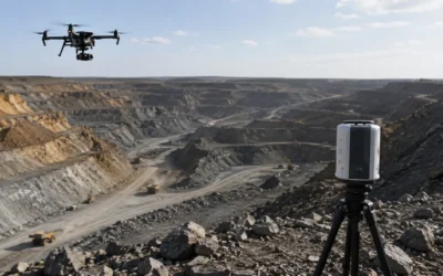Topografía LiDAR para Minería: Cubicación, Taludes y Monitoreo