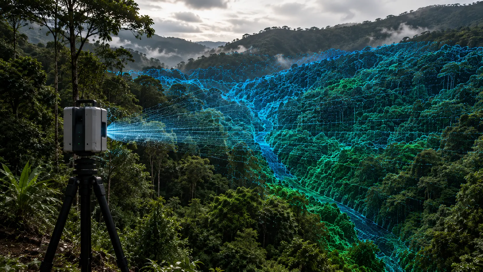 lidar vegetacion densa LiDAR en vegetación densa: Cómo penetra el dosel y sus aplicaciones