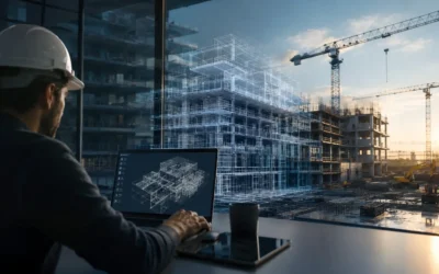 Cómo un gemelo digital reduce errores durante la construcción