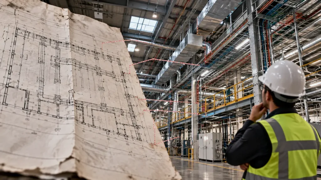 El Problema de los Planos 2D Obsoletos en Plantas Industriales