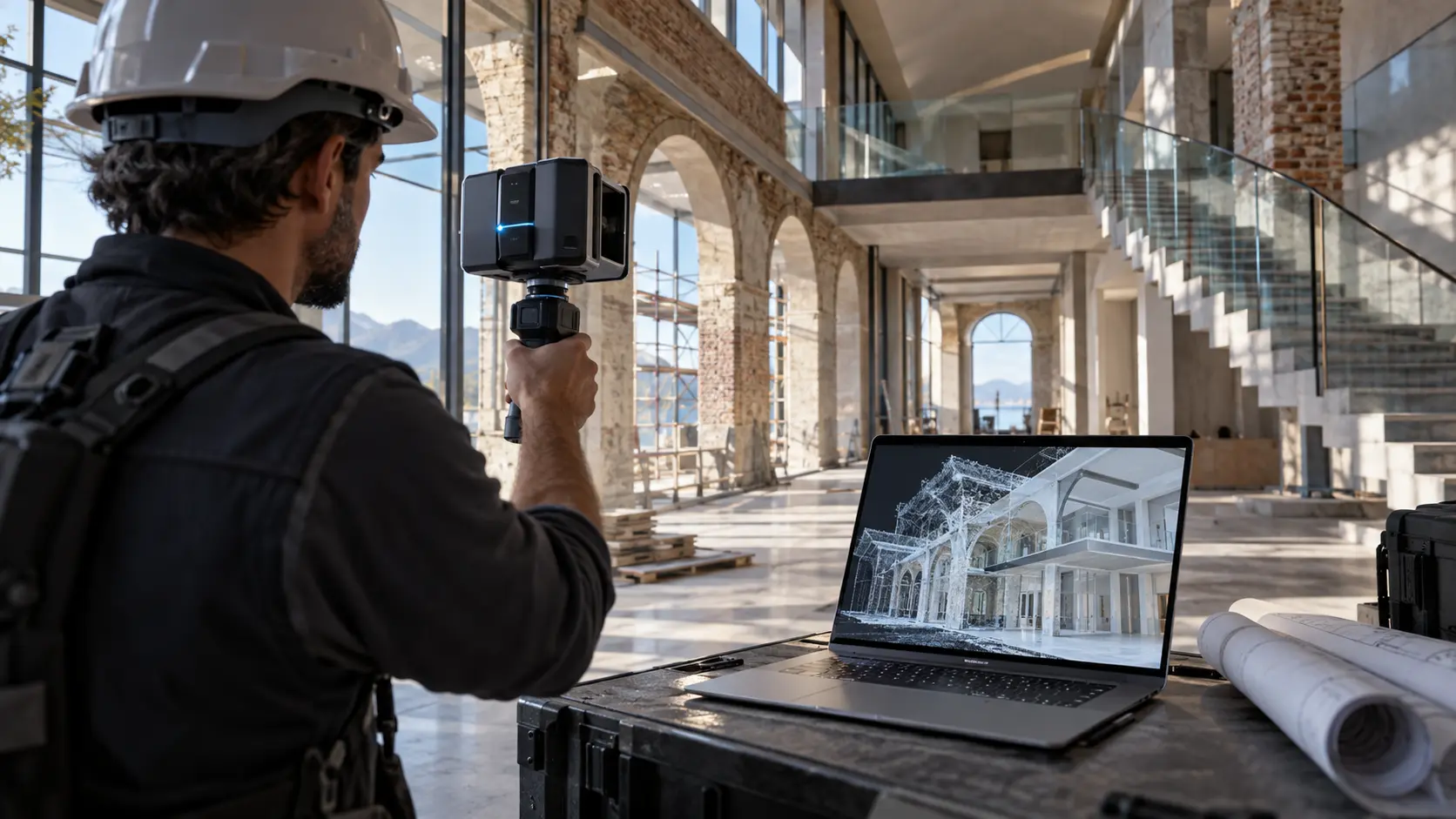 escaner lidar 3d Escáner LiDAR 3D en Arquitectura y Scan-to-BIM: Guía Completa
